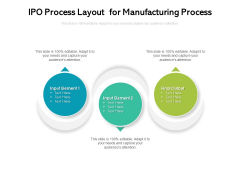 IPO Process Layout For Manufacturing Process Ppt PowerPoint Presentation Infographics Example Topics PDF IPO Process Layout For Manufacturing Process Ppt PowerPoint Presentation Infographics Example Topics PDF