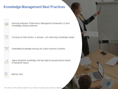ITIL Knowledge Management Best Practices Ppt File Graphics PDF
