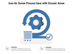 Icon For Scrum Process Gear With Circular Arrow Ppt PowerPoint Presentation Graphics PDF Icon For Scrum Process Gear With Circular Arrow Ppt PowerPoint Presentation Graphics PDF