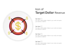 Icon Of Target Dollar Revenue Ppt PowerPoint Presentation Professional Gallery Icon Of Target Dollar Revenue Ppt PowerPoint Presentation Professional Gallery