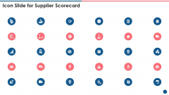 Icon Slide For Supplier Scorecard Rules PDF Icon Slide For Supplier Scorecard Rules PDF