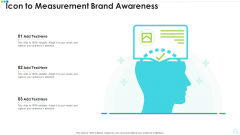 Icon To Measurement Brand Awareness Structure PDF