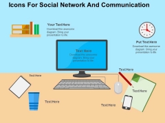 Icons For Social Network And Communication Powerpoint Templates Icons For Social Network And Communication Powerpoint Templates