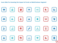 Icons Slide For Assessing The Impact Of COVID On Retail Business Segment Guidelines PDF Icons Slide For Assessing The Impact Of COVID On Retail Business Segment Guidelines PDF