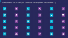 Icons Slide For Essup For Agile Software Development Procedure IT Pictures PDF Icons Slide For Essup For Agile Software Development Procedure IT Pictures PDF