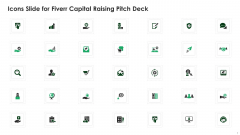 Icons Slide For Fiverr Capital Raising Pitch Deck Professional PDF Icons Slide For Fiverr Capital Raising Pitch Deck Professional PDF