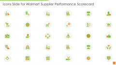 Icons Slide For Walmart Supplier Performance Scorecard Ppt Gallery Introduction PDF Icons Slide For Walmart Supplier Performance Scorecard Ppt Gallery Introduction PDF