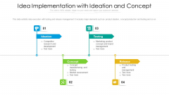 Idea Implementation With Ideation And Concept Guidelines PDF Idea Implementation With Ideation And Concept Guidelines PDF