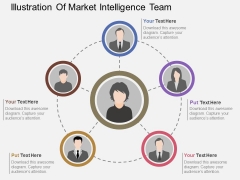 Illustration Of Market Intelligence Team Powerpoint Template Illustration Of Market Intelligence Team Powerpoint Template
