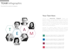 Illustration Of Team Collaboration Powerpoint Slides