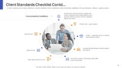 Impeccable Information Technology Facility Client Standards Checklist Contd Clipart PDF Impeccable Information Technology Facility Client Standards Checklist Contd Clipart PDF