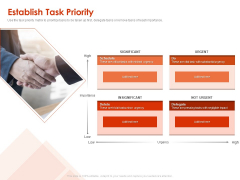 Implementing Agile Marketing In Your Organization Establish Task Priority Ppt Show Vector PDF Implementing Agile Marketing In Your Organization Establish Task Priority Ppt Show Vector PDF