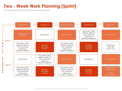 Implementing Agile Marketing In Your Organization Two Week Work Planning Sprint Ppt Infographics Graphics Pictures PDF