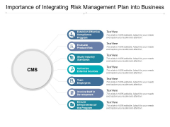Importance Of Integrating Risk Management Plan Into Business Ppt PowerPoint Presentation File Background Images PDF Importance Of Integrating Risk Management Plan Into Business Ppt PowerPoint Presentation File Background Images PDF