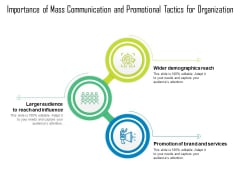 Importance Of Mass Communication And Promotional Tactics For Organization Ppt PowerPoint Presentation File Aids PDF Importance Of Mass Communication And Promotional Tactics For Organization Ppt PowerPoint Presentation File Aids PDF