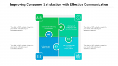 Improving Consumer Satisfaction With Effective Communication Ppt PowerPoint Presentation Gallery Show PDF Improving Consumer Satisfaction With Effective Communication Ppt PowerPoint Presentation Gallery Show PDF