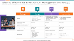 Improving Lead Generation Selecting Effective B2B Buyer Account Management Solution Brochure PDF Improving Lead Generation Selecting Effective B2B Buyer Account Management Solution Brochure PDF