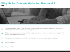 Inbound Marketing Why Us For Content Marketing Proposal Ppt Professional Gridlines PDF Inbound Marketing Why Us For Content Marketing Proposal Ppt Professional Gridlines PDF