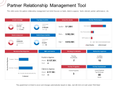 Indirect Channel Marketing Initiatives Partner Relationship Management Tool Icons PDF