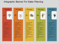 Infographic Banner For Sales Planning Powerpoint Template Infographic Banner For Sales Planning Powerpoint Template
