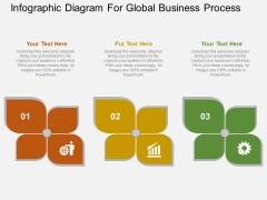 Infographic Diagram For Global Business Process Powerpoint Template Infographic Diagram For Global Business Process Powerpoint Template