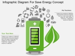 Infographic Diagram For Save Energy Concept PowerPoint Template Infographic Diagram For Save Energy Concept PowerPoint Template