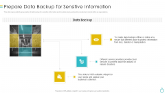 Information Security Prepare Data Backup For Sensitive Information Ppt Introduction PDF Information Security Prepare Data Backup For Sensitive Information Ppt Introduction PDF