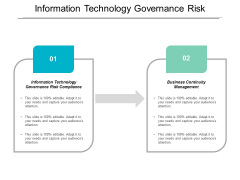 Information Technology Governance Risk Compliance Business Continuity Management Ppt PowerPoint Presentation Portfolio Themes