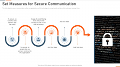 Information Technology Security Set Measures For Secure Communication Ppt Professional Portrait PDF