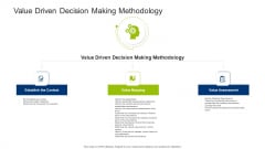 Infrastructure Building Administration Value Driven Decision Making Methodology Portrait PDF