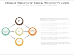 Integrated Marketing Plan Strategy Marketing Ppt Sample Integrated Marketing Plan Strategy Marketing Ppt Sample