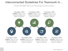 Interconnected Guidelines For Teamwork In Management With Description Ppt PowerPoint Presentation Sample Interconnected Guidelines For Teamwork In Management With Description Ppt PowerPoint Presentation Sample