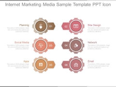Internet Marketing Media Sample Template Ppt Icon Internet Marketing Media Sample Template Ppt Icon
