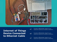 Internet Of Things Device Connected To Ethernet Cable Ppt PowerPoint Presentation Gallery Good PDF Internet Of Things Device Connected To Ethernet Cable Ppt PowerPoint Presentation Gallery Good PDF