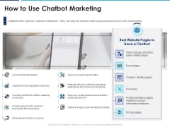 Introducing Inbound Marketing For Organization Promotion How To Use Chatbot Marketing Icons PDF Introducing Inbound Marketing For Organization Promotion How To Use Chatbot Marketing Icons PDF