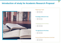 Introduction Of Study For Academic Research Proposal Ppt PowerPoint Presentation Ideas Layout Ideas Introduction Of Study For Academic Research Proposal Ppt PowerPoint Presentation Ideas Layout Ideas