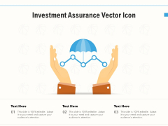Investment Assurance Vector Icon Ppt PowerPoint Presentation Portfolio Gridlines PDF Investment Assurance Vector Icon Ppt PowerPoint Presentation Portfolio Gridlines PDF