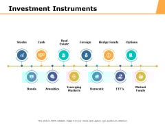 Investment Instruments Ppt PowerPoint Presentation Summary Graphics Template Investment Instruments Ppt PowerPoint Presentation Summary Graphics Template