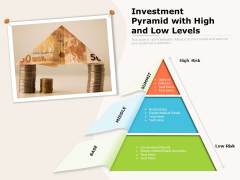 Investment Pyramid With High And Low Levels Ppt PowerPoint Presentation Gallery Influencers PDF Investment Pyramid With High And Low Levels Ppt PowerPoint Presentation Gallery Influencers PDF