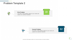 Investor Pitch Deck New Venture Capital Raising Problem Template 2 Summary PDF Investor Pitch Deck New Venture Capital Raising Problem Template 2 Summary PDF