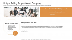 Investor Pitch Deck To Generate Venture Capital Funds Unique Selling Proposition Of Company Inspiration PDF Investor Pitch Deck To Generate Venture Capital Funds Unique Selling Proposition Of Company Inspiration PDF