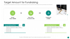 Investor Pitch Gain Funding From ICO Target Amount For Fundraising Structure PDF Investor Pitch Gain Funding From ICO Target Amount For Fundraising Structure PDF