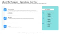 Investor Pitch Ppt Raise Finances Crypto Initial Public Offering About The Company Operational Overview Microsoft PDF Investor Pitch Ppt Raise Finances Crypto Initial Public Offering About The Company Operational Overview Microsoft PDF