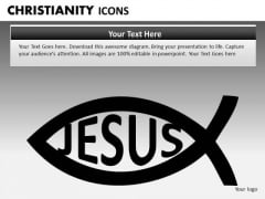 Ichthys Jesus Fish PowerPoint Ppt Templates Ichthys Jesus Fish PowerPoint Ppt Templates
