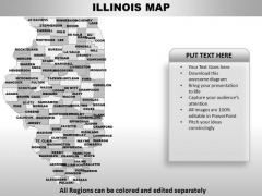 Illinois PowerPoint Maps Illinois PowerPoint Maps