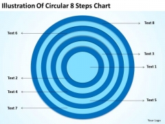 Illustration Of Circular 8 Steps Chart Best Business Plan Templates PowerPoint Illustration Of Circular 8 Steps Chart Best Business Plan Templates PowerPoint