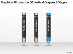 Illustration Of Vertical Crayons 3 Stages Ppt Business Plan Template PowerPoint Templates Illustration Of Vertical Crayons 3 Stages Ppt Business Plan Template PowerPoint Templates
