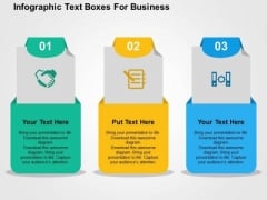 Infographic Text Boxes For Business PowerPoint Templates Infographic Text Boxes For Business PowerPoint Templates