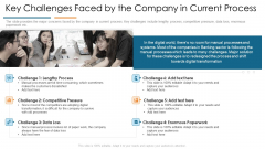Key Challenges Faced By The Company In Current Process Develop Organizational Productivity Enhancing Business Process Information PDF Key Challenges Faced By The Company In Current Process Develop Organizational Productivity Enhancing Business Process Information PDF