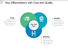 Key Differentiators With Cost And Quality Ppt PowerPoint Presentation Infographics Portrait PDF Key Differentiators With Cost And Quality Ppt PowerPoint Presentation Infographics Portrait PDF